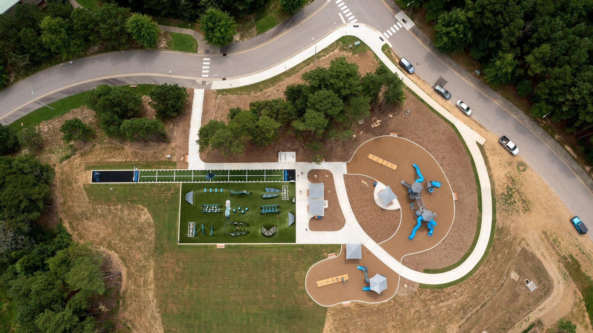 Carolina Panthers Play 60 Challenge Course opens at Barwell Road Park in  Raleigh - ABC11 Raleigh-Durham