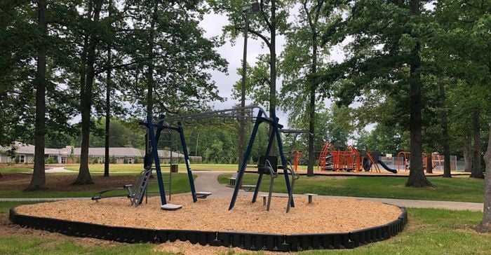 Outdoor Fitness Equipment Supplied by Cunningham Recreation