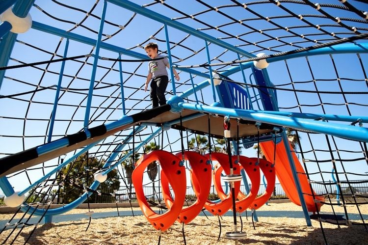 School Playground Design Idea for 2022 Using Ropes