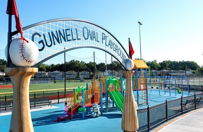 Sports Themed Playground