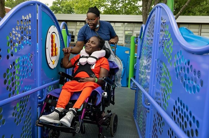 Inclusive Playground Equipment