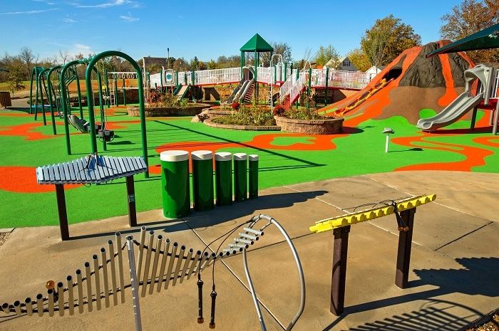 Custom Musical Playground Equipment