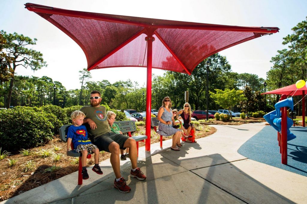 Shaded benches at playground 183d17ce614a305ef7e14498bef98c4b 1
