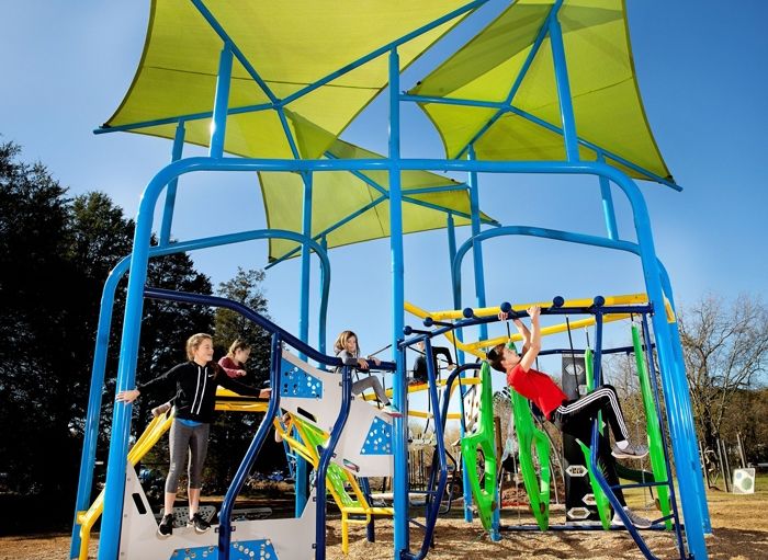 The Stadium Playground Obstacle Course