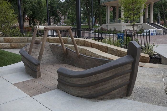 Noah's Ark Theme Church Playground Equipment