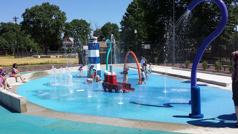 Splash Pad Spray Equipment