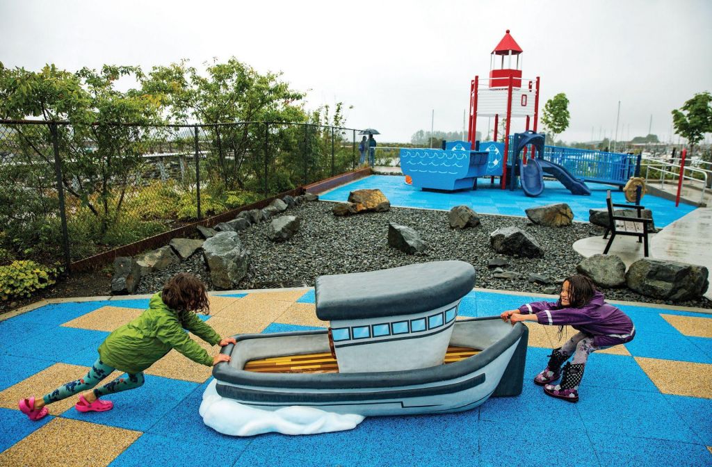 Nautical Themed Public Park Playground