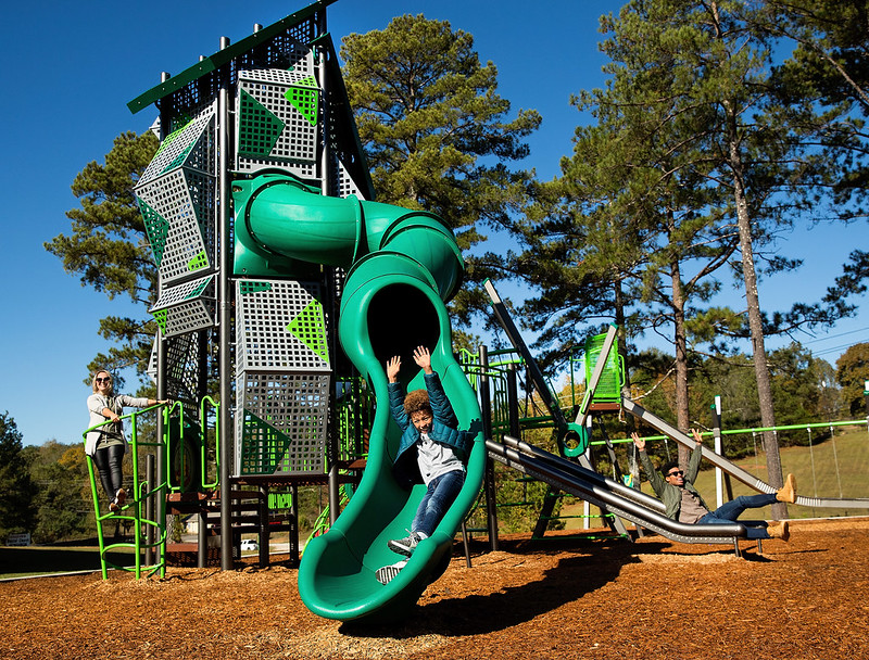Playground slide